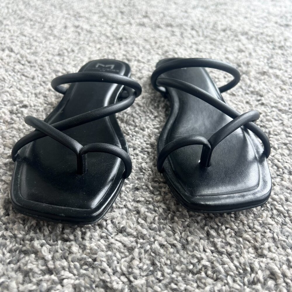 Marc Fisher LTD Black Fiada Sandal Size 6 - Picture 5 of 6